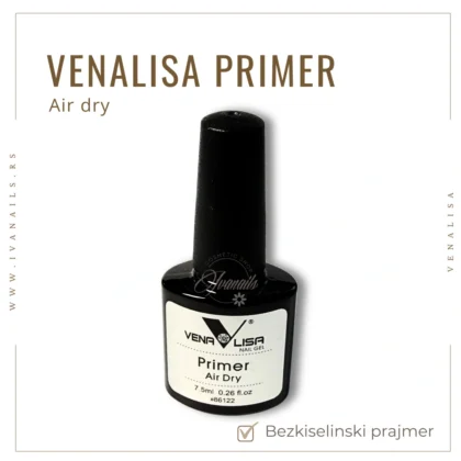 Prajmer Venalisa Primer Air Dry 7.5 ml poboljšava prijanjanje i suši se bez lampe.