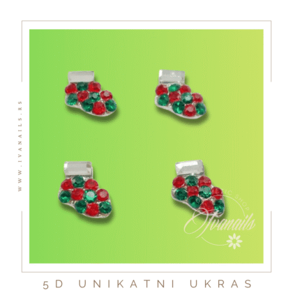 5D metalni ukrasi za nokte