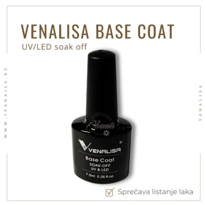 Baza Venalisa obezbeđuje bolje prianjanje gel laka, sprečava listanje i produžava trajnost manikira.