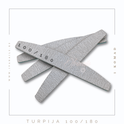 Turpija za nokte – polumesec – 100/180