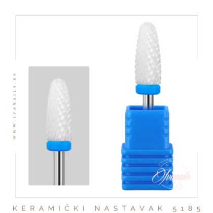 KERAMIČKI BELI NASTAVAK ZA TURPIJU 5185