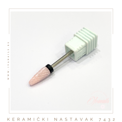 KERAMIČKI ROZE NASTAVAK ZA TURPIJU 7432
