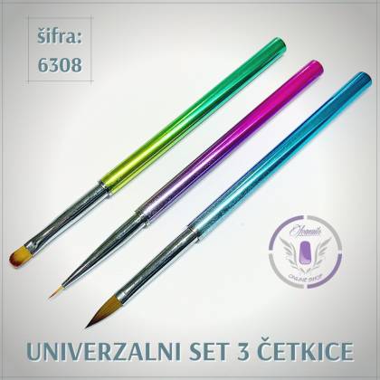 SET ČETKICA DUGA 6308