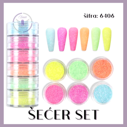 ŠEĆER GLITER SET 6406
