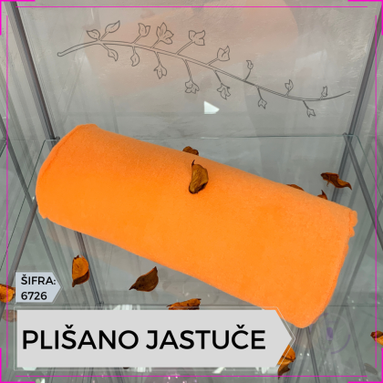 MANIKIR JASTUČE PLIŠ NARANDŽASTO 6726