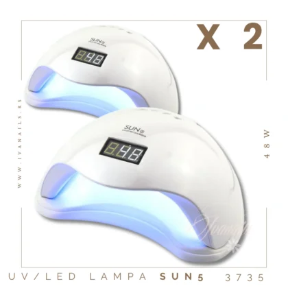 UV/LED lampa za nokte 48W – SUN 5 jedan je od najpouzdanijih i najprodavanijih modela na tržištu, prava klasika za manikir i pedikir.