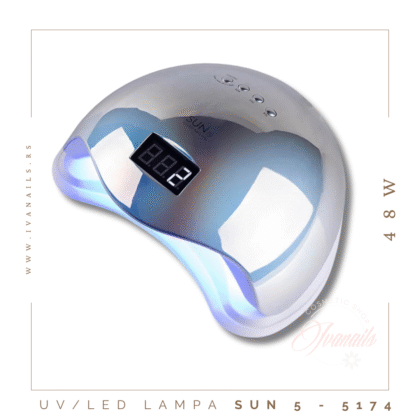 UV/LED lampa za nokte 48W – SUN 5 HOLO – 5174