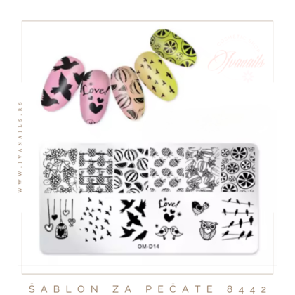 ŠABLON ZA PEČATE 8442