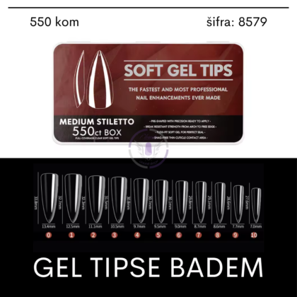 GEL TIPSE BADEM 8579