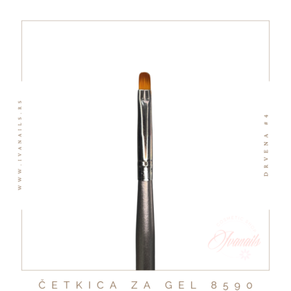 ČETKICA ZA GEL M.J. (D) -4mm 8590