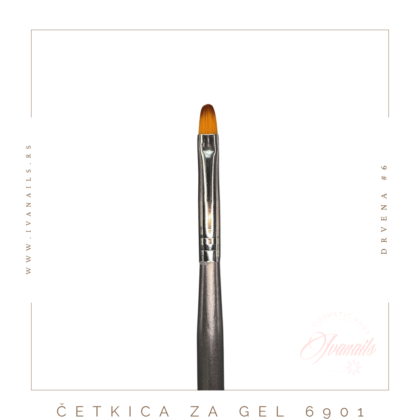 ČETKICA ZA GEL M.J. (D) -4mm 6901