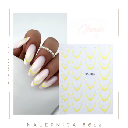 NALEPNICA 3D FRENCH 8612