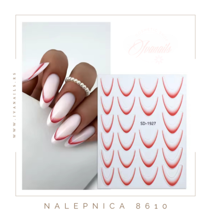 NALEPNICA 3D FRENCH 8610