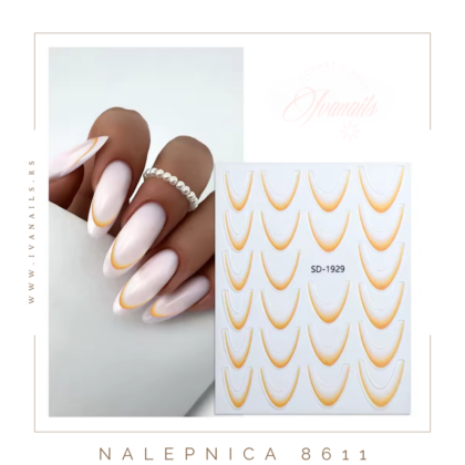 NALEPNICA 3D FRENCH 8611